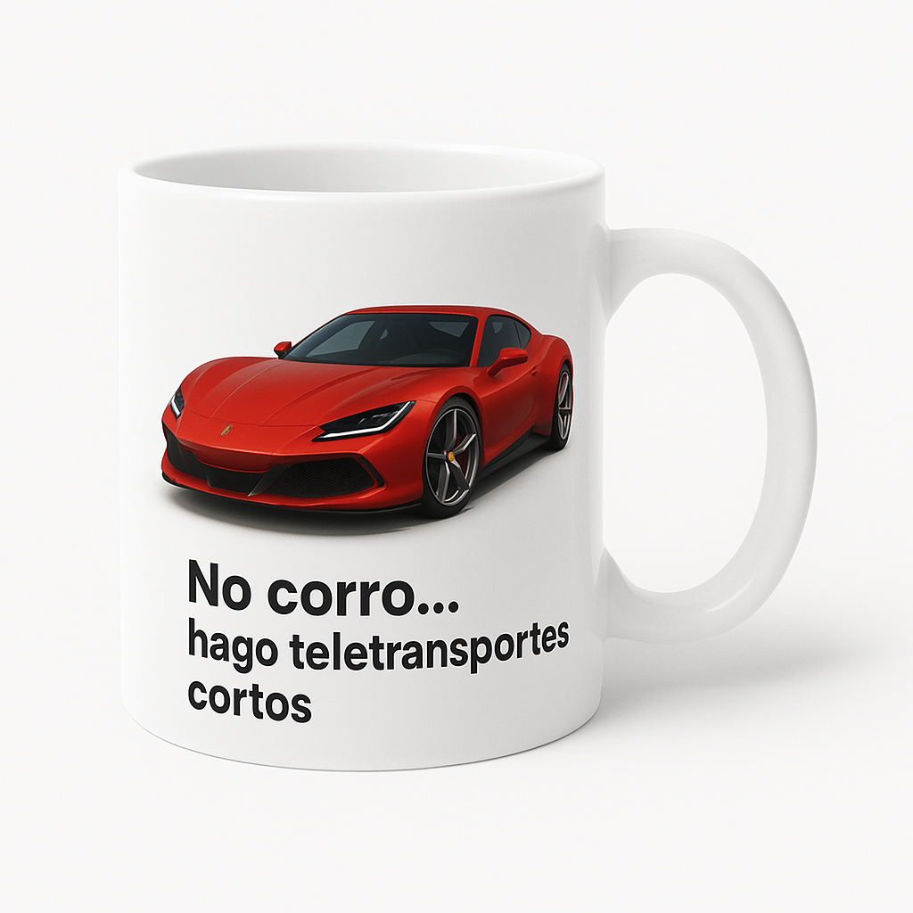 No corro… hago teletransportes cortos
