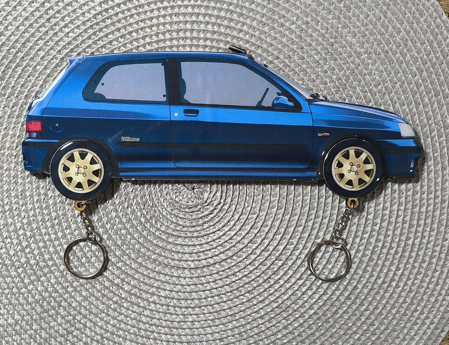 Cuelga llaves Clio williams