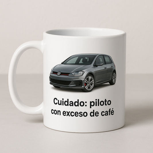 Cuidado: piloto con exceso de café