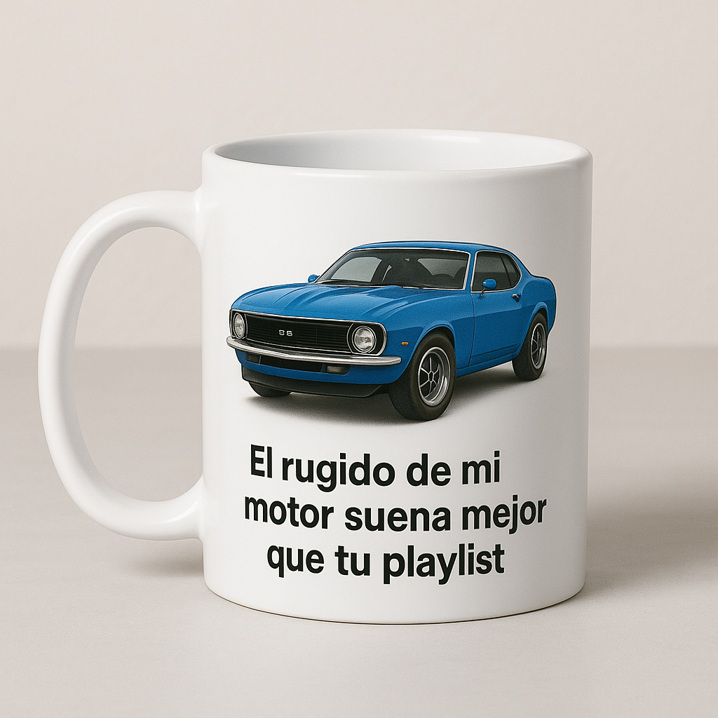 El rugido de mi motor suena mejor que tu playlist